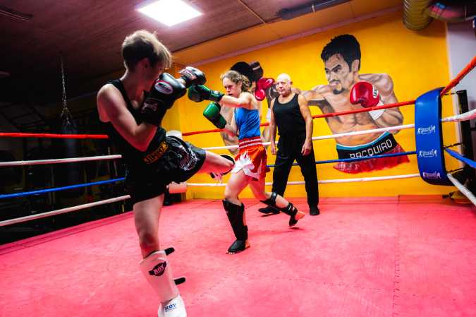  Boxing Matches at Jimmy's Gym by Mirel Masic